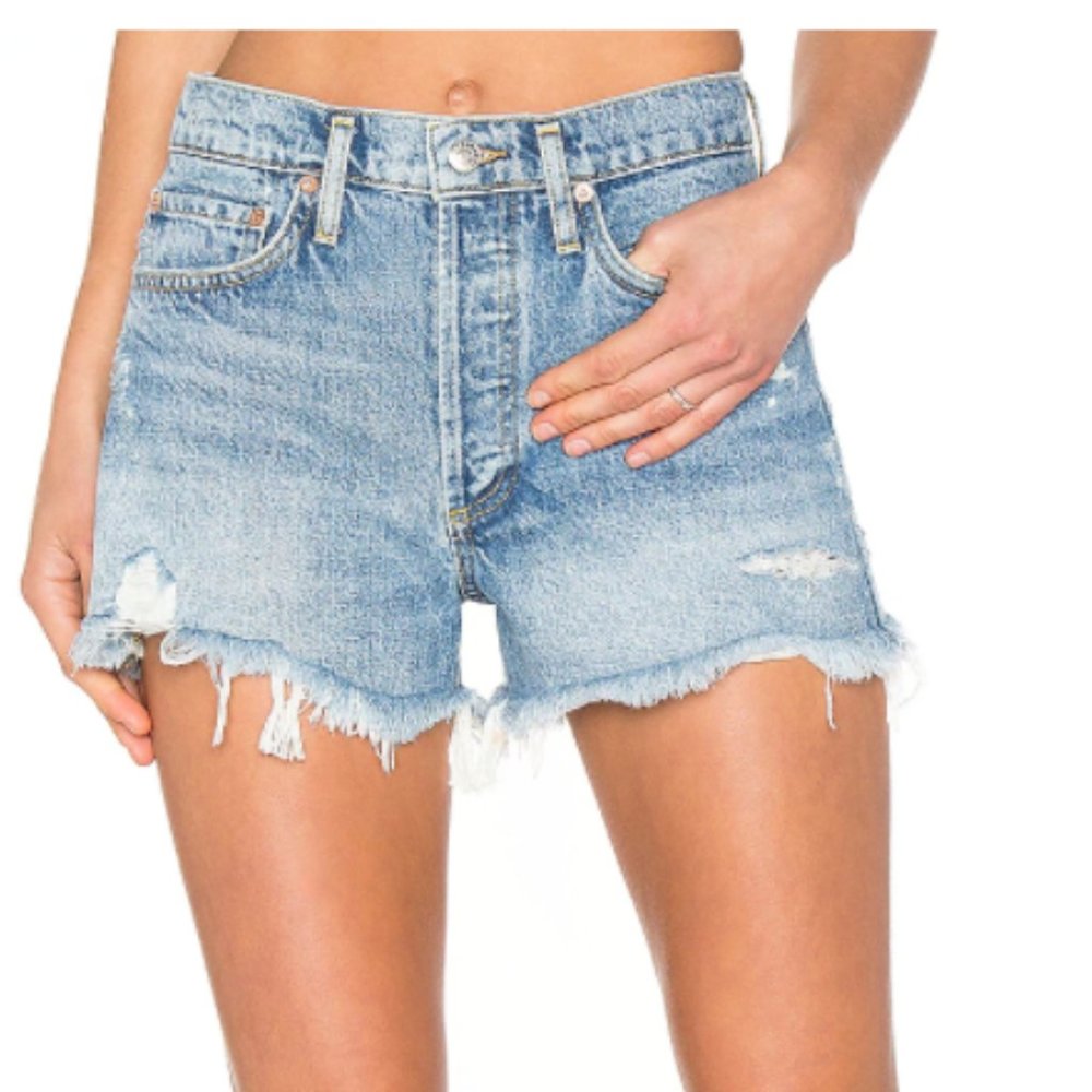 AGOLDE Parker Vintage Cut Off Short in Swapmeet